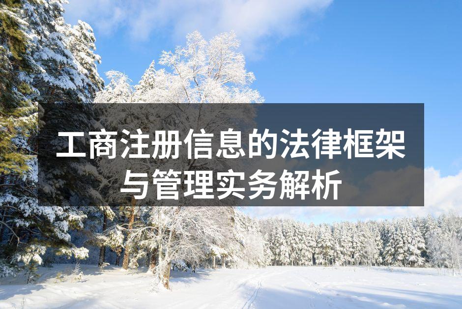 工商注册流程图示